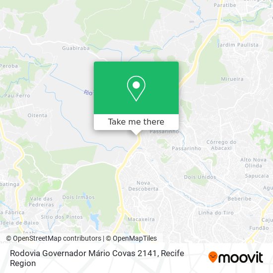 Rodovia Governador Mário Covas 2141 map