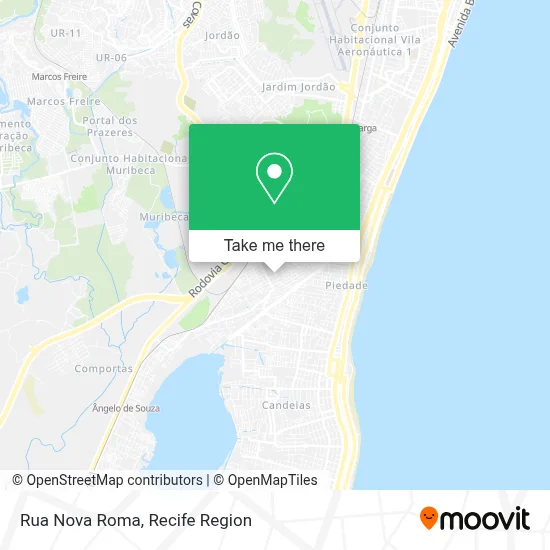 Rua Nova Roma map
