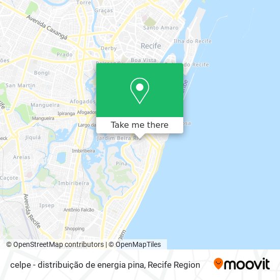 celpe - distribuição de energia pina map