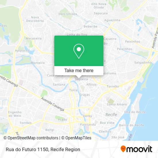 Rua do Futuro 1150 map