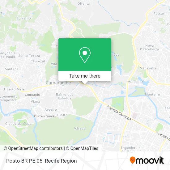 Posto BR PE 05 map