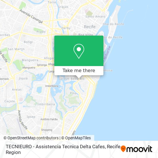 TECNIEURO - Assistencia Tecnica Delta Cafes map