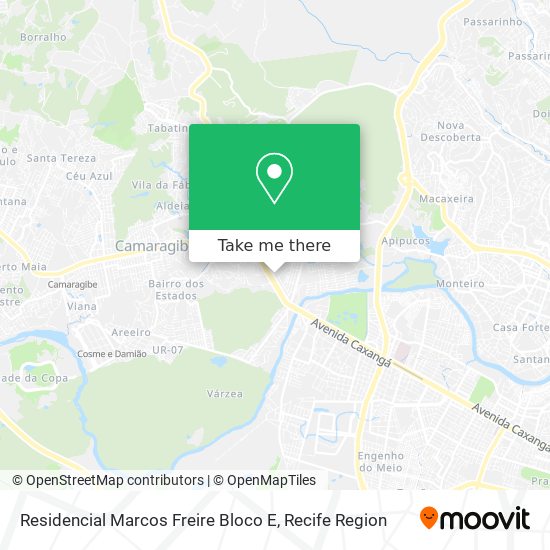 Residencial Marcos Freire Bloco E map