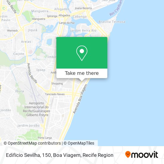 Edifício Sevilha, 150, Boa Viagem map
