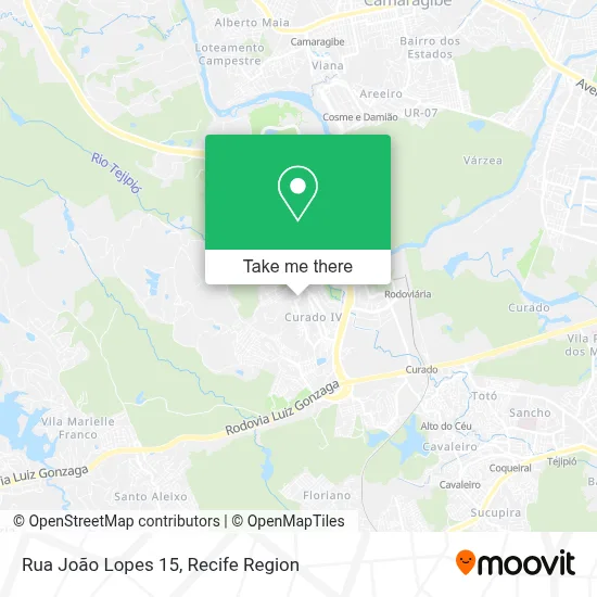 Rua João Lopes 15 map