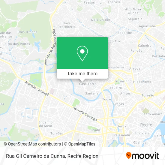 Rua Gil Carneiro da Cunha map