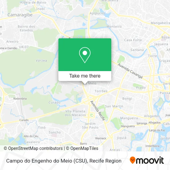Campo do Engenho do Meio (CSU) map