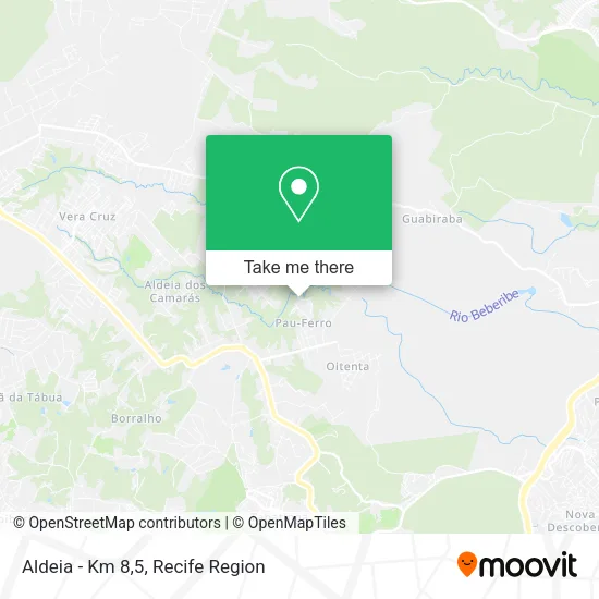 Aldeia - Km 8,5 map