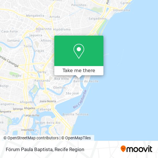 Fórum Paula Baptista map