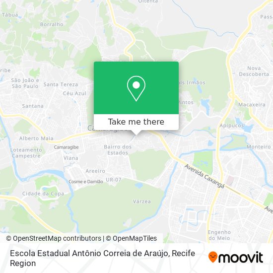 Escola Estadual Antônio Correia de Araújo map