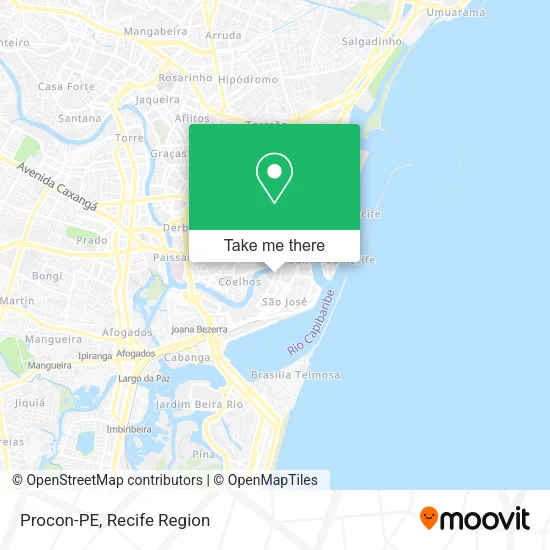 Procon-PE map