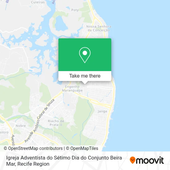 Igreja Adventista do Sétimo Dia do Conjunto Beira Mar map