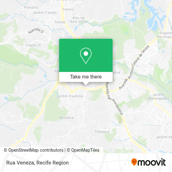 Rua Veneza map