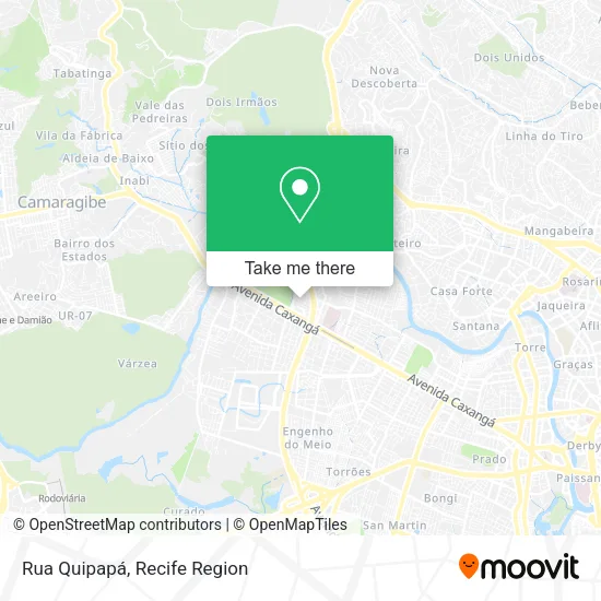 Rua Quipapá map