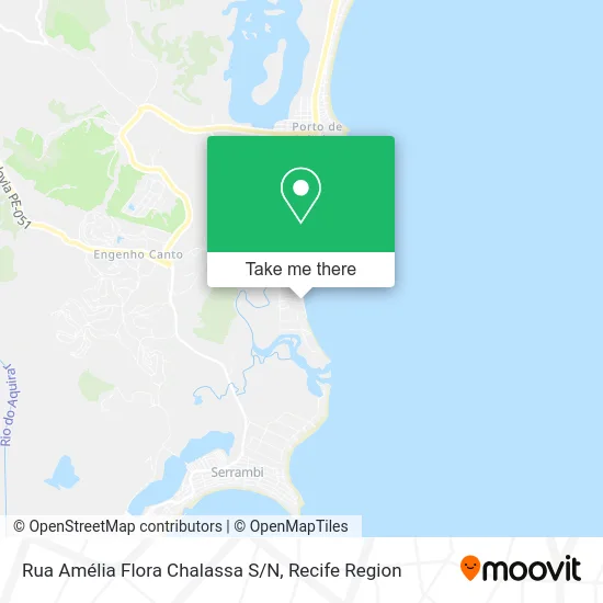 Rua Amélia Flora Chalassa S/N map