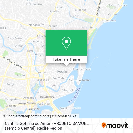 Cantina Gotinha de Amor - PROJETO SAMUEL (Templo Central) map
