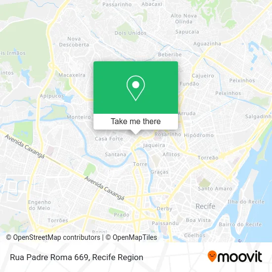 Rua Padre Roma 669 map