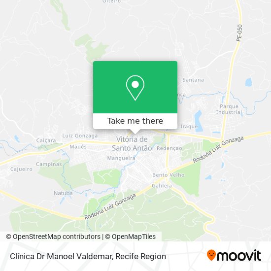 Clínica Dr Manoel Valdemar map