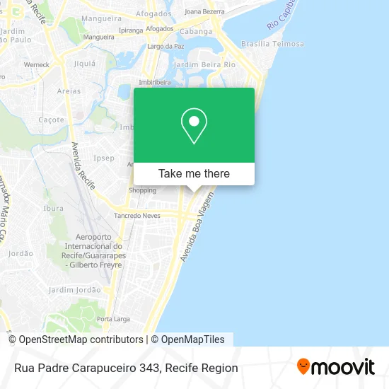 Rua Padre Carapuceiro 343 map