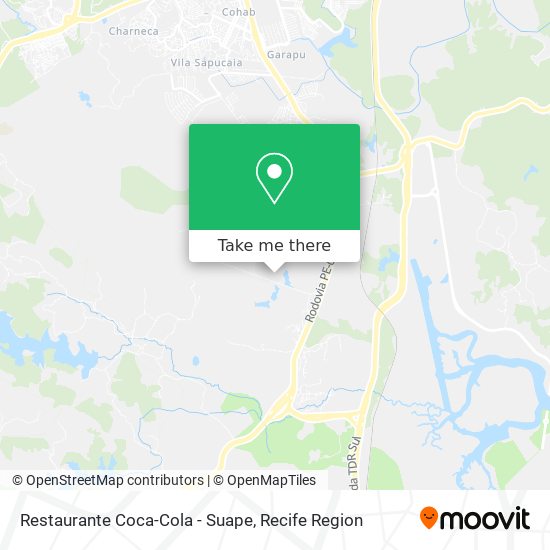 Restaurante Coca-Cola - Suape map