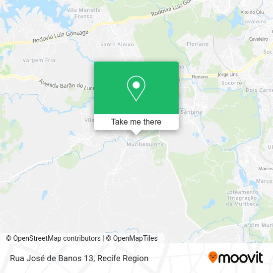 Rua José de Banos 13 map