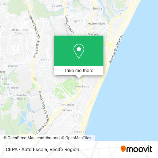 CEPA - Auto Escola map