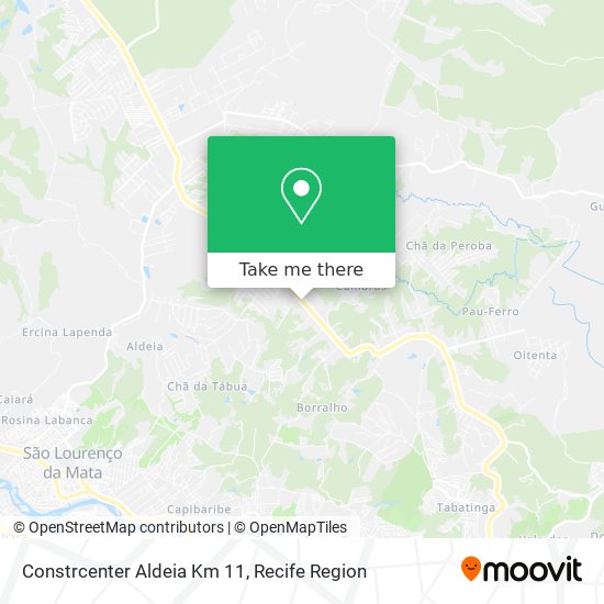 Mapa Constrcenter Aldeia Km 11