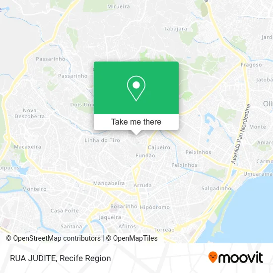 RUA JUDITE map