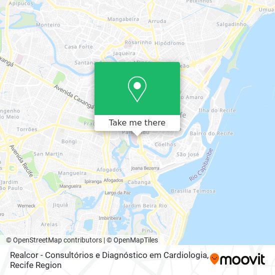 Realcor - Consultórios e Diagnóstico em Cardiologia map