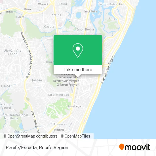 Recife/Escada map