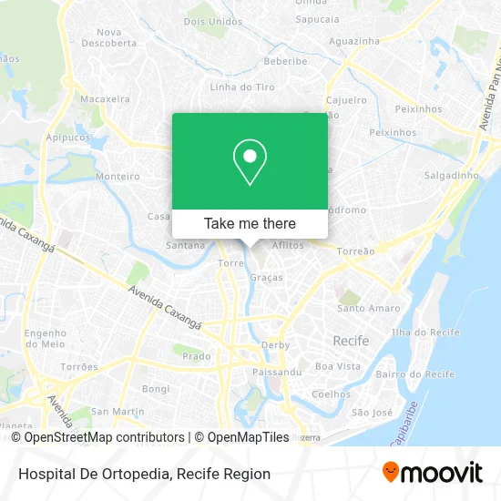 Hospital De Ortopedia map