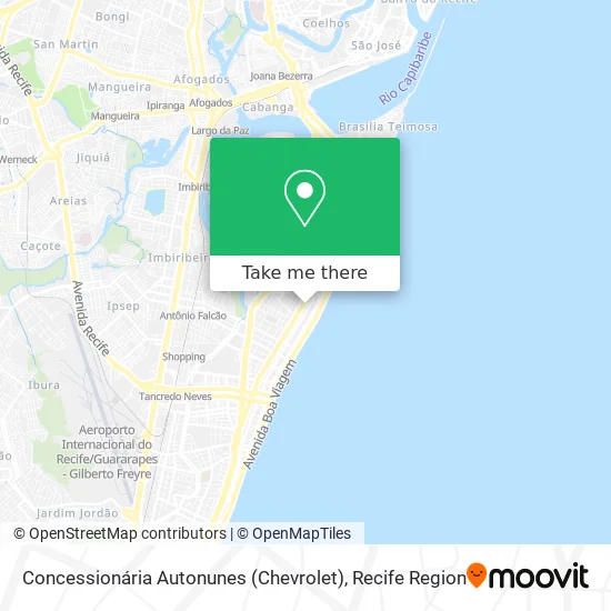 Concessionária Autonunes (Chevrolet) map