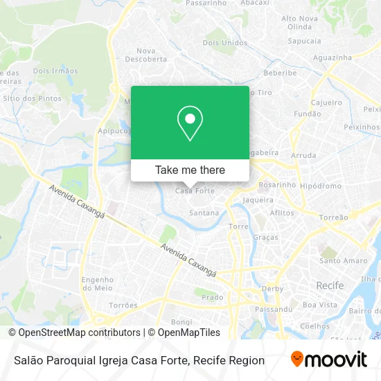 Salão Paroquial Igreja Casa Forte map