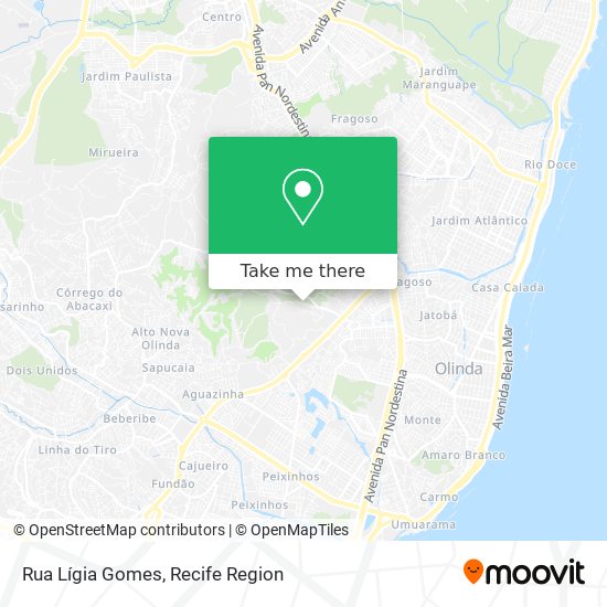 Rua Lígia Gomes map