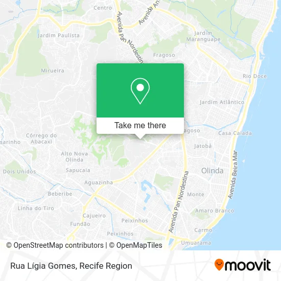 Rua Lígia Gomes map