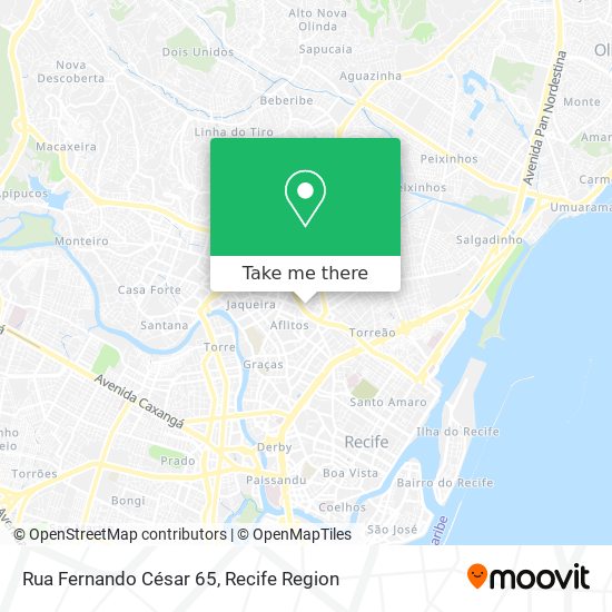 Rua Fernando César 65 map