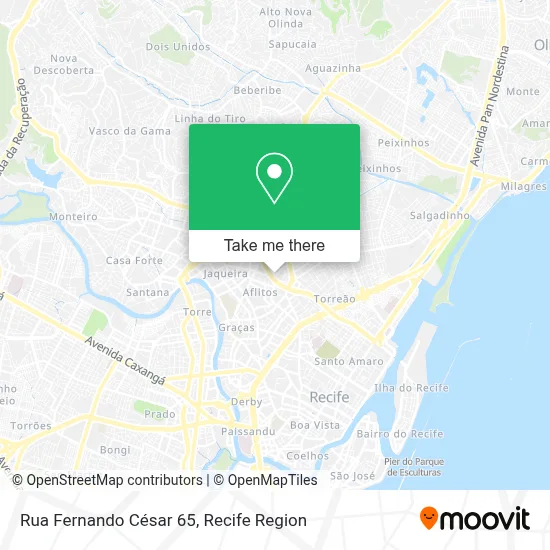 Rua Fernando César 65 map