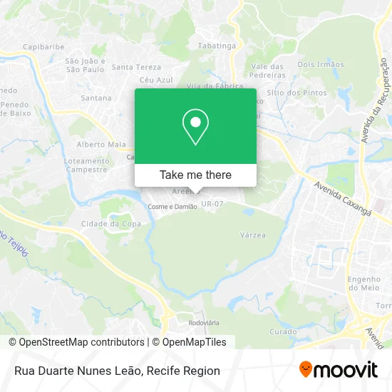 Rua Duarte Nunes Leāo map