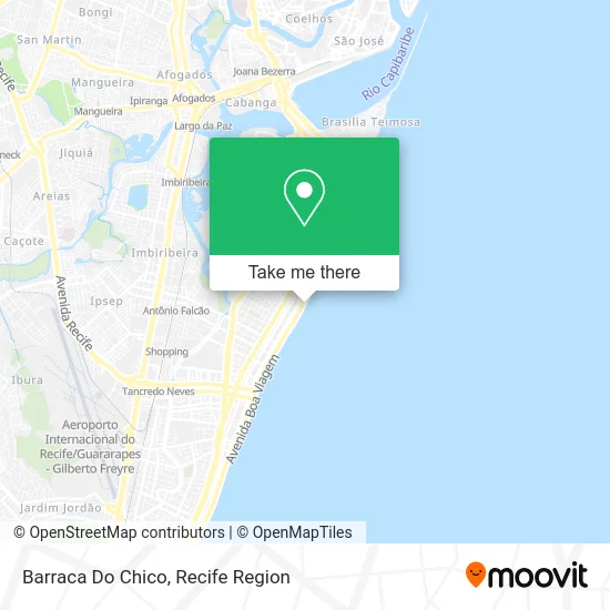 Barraca Do Chico map