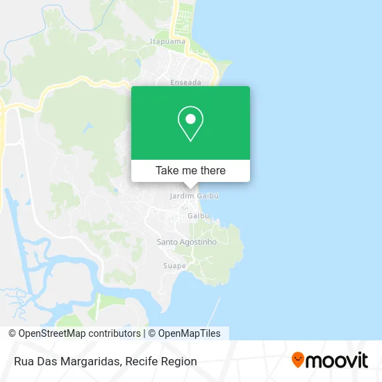 Rua Das Margaridas map