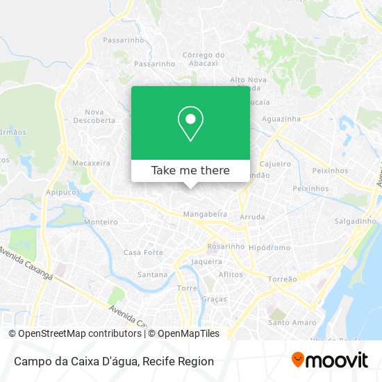 Campo da Caixa D'água map