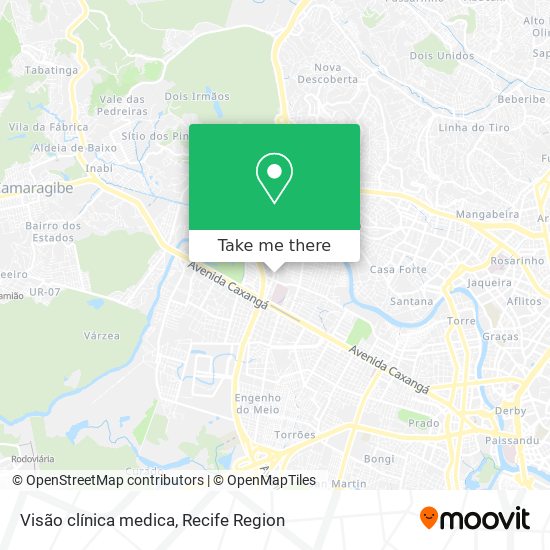 Visão clínica medica map