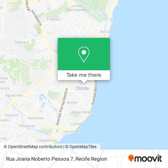 Rua Joana Noberto Pessoa 7 map
