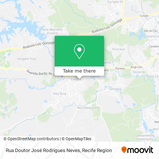 Rua Doutor José Rodrigues Neves map