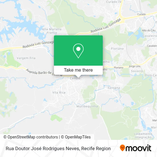 Rua Doutor José Rodrigues Neves map