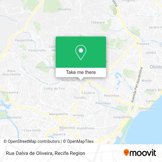 Rua Dalva de Oliveira map