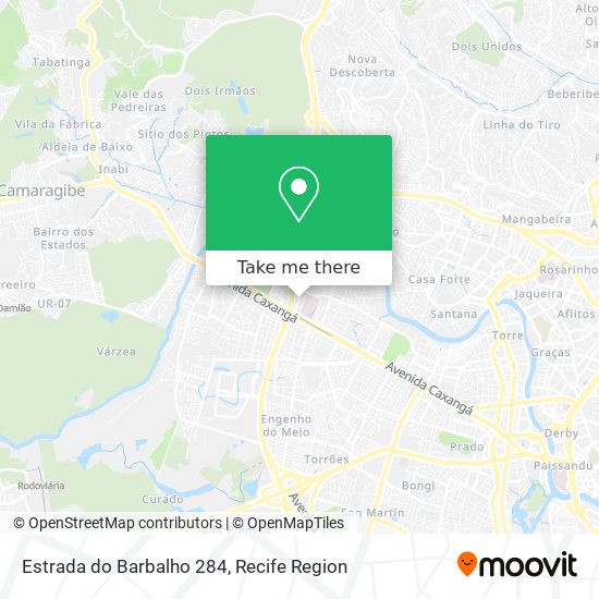 Estrada do Barbalho 284 map