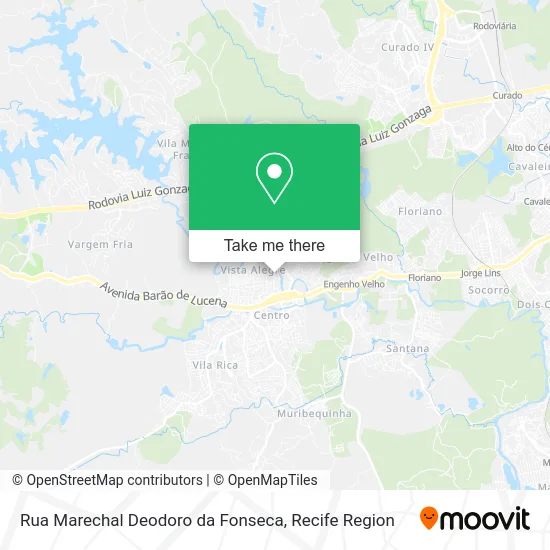 Rua Marechal Deodoro da Fonseca map