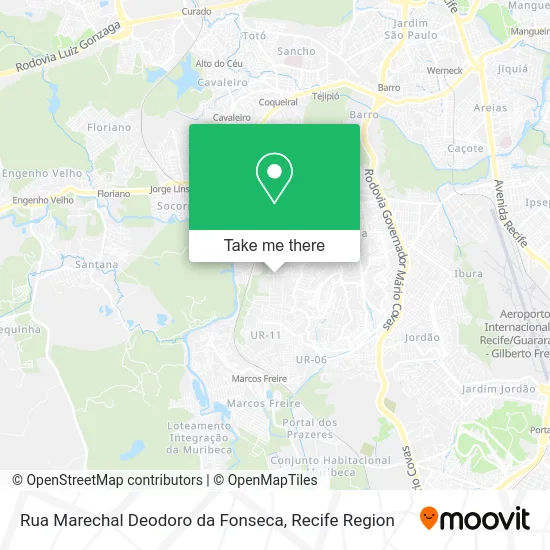 Rua Marechal Deodoro da Fonseca map