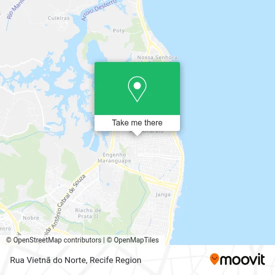 Rua Vietnã do Norte map